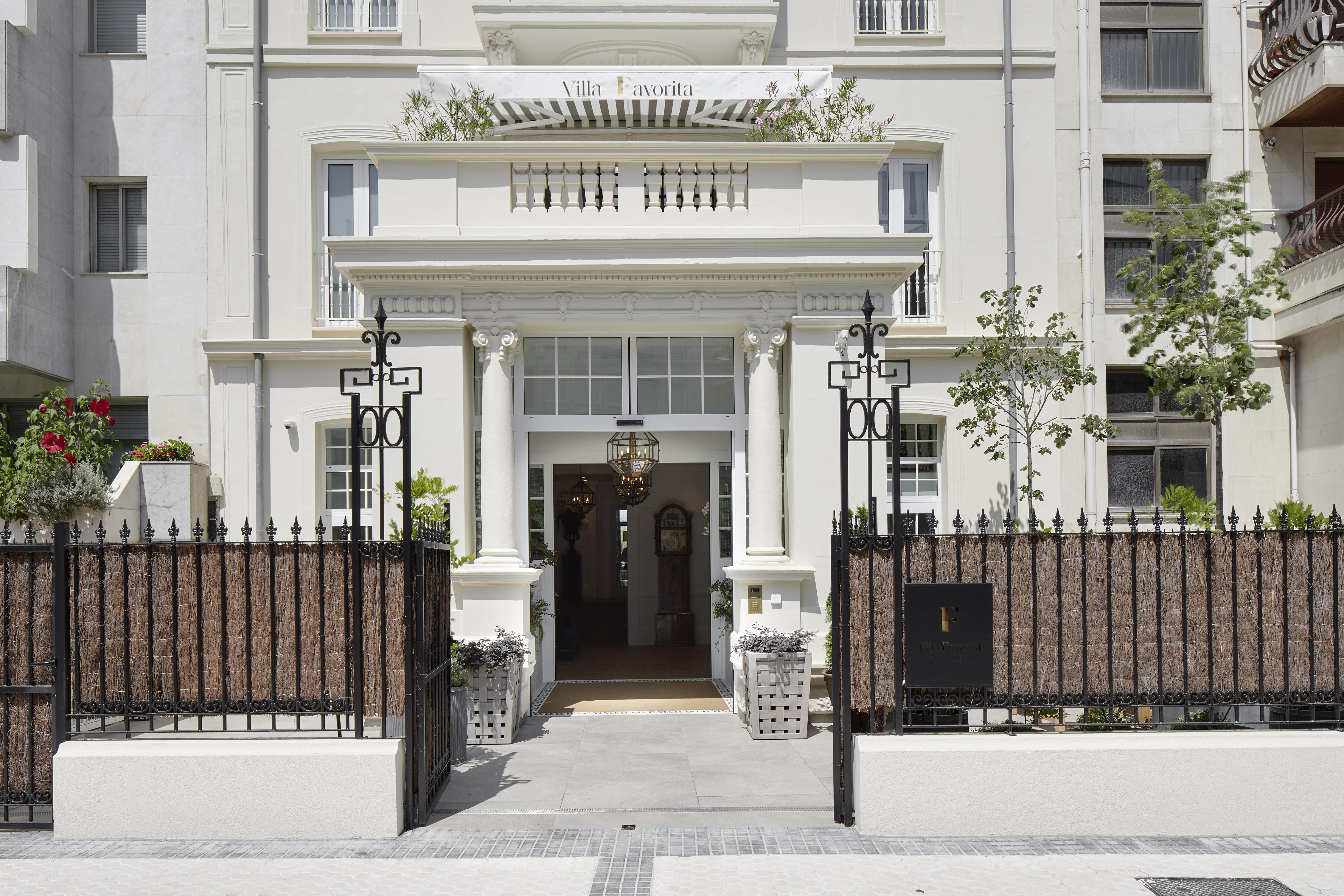 Hotel Boutique Villa Favorita Сан-Себастьян Экстерьер фото